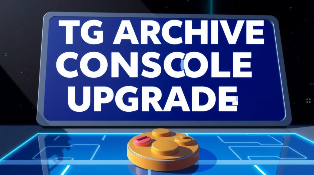 tgarchiveconsole upgrades